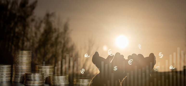 Concept of foreign exchange market support in business. - Powered by Adobe