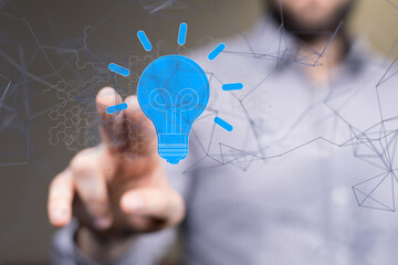 Neural network 3D illustration. Big data and cybersecurity - neural network exposure digital