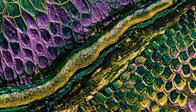 abstract mardi gras alligator scale texture background