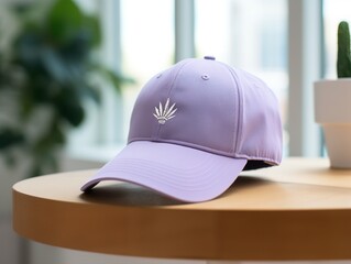 Trendy Baseball Cap Mockup for Sports and Streetwear - AI Generated