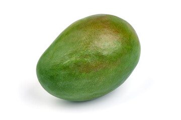 Delicious ripe mango, isolated on white background. High resolution image