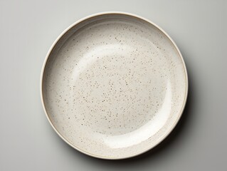 Elegant Ceramic Plate Mockup for Dining and Decor - AI Generated