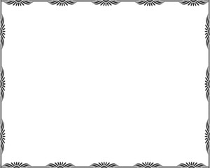 Frame for 15x12 Format, Ornament for Postcard, Picture, Image