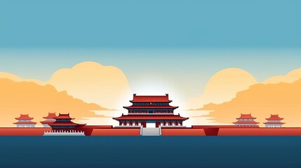 The Imperial Palace in the Forbidden City - obrazy, fototapety, plakaty