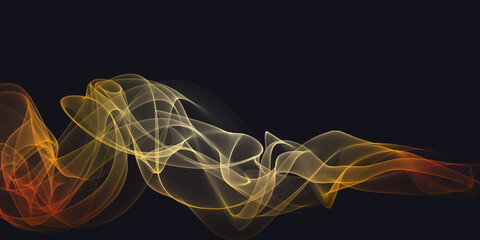 smoke on black, background of smoke movement