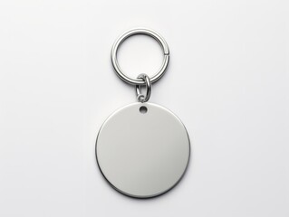 Custom Keychain Mockup for Personal and Promotional Use - AI Generated