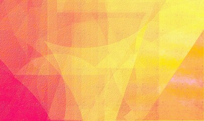 Yellow, pink abstract background banner, with copy space for text or your images