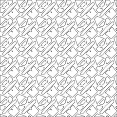 Abstract patterns.Abstract shapes from lines. Vector graphics for design, prints, decoration, cover, textile, digital wallpaper, web background, wrapping paper, clothing, fabric, packaging, cards.