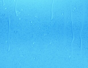 Blue Rainy Relaxing background or wallpaper Drops overlay used