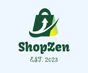 E-commerce Company logo Shop Zen