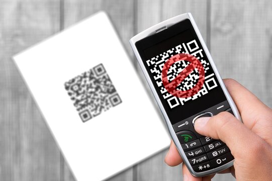 QR code concept - scanning apps with smartpone