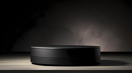 Simple product booth, podium, stage, product commercial photography background, cosmetics booth, 3D rendering
