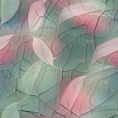 Marbled and unique tones of pink and green. Tileable wallpaper, repeating seamless texture, pattern, crystal dragonfly wings, macro photography, ray tracing, unreal engine, delicate, eligant, subtle