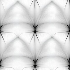 Solitary and minimalistic black and white. Tileable wallpaper, repeating seamless texture, pattern, crystal dragonfly wings, macro photography, ray tracing, unreal engine, delicate, eligant, subtle