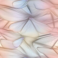 Soft and subtle pastel tones. Tileable wallpaper, repeating seamless texture, pattern, crystal dragonfly wings, macro photography, ray tracing, unreal engine, delicate, eligant, subtle