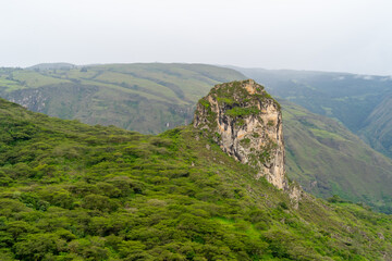 Fototapeta na wymiar Landscapes of the high plateau in the Andes mountain range of Ecuador