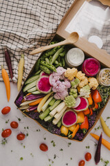 Crudite Platter of Vegetables