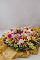 Crudite Platter of Vegetables