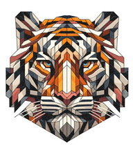 Cubist Majesty - tshirt design