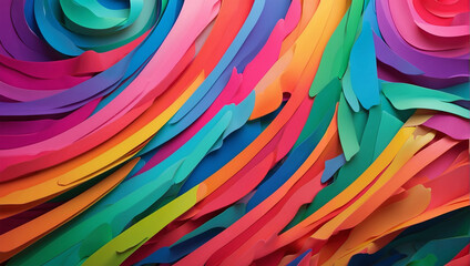 colorful texture of abstract elements