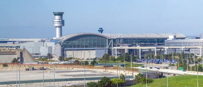 Toronto, Ontario, Canada. Jun 3, 2024. Lester B. Pearson International Airport, control tower.