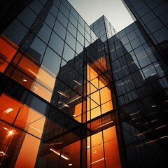 Black building outside