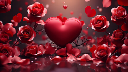 Fototapeta na wymiar Valentine's Day, hearts, Valentine's Day background, wedding background, blank copy space