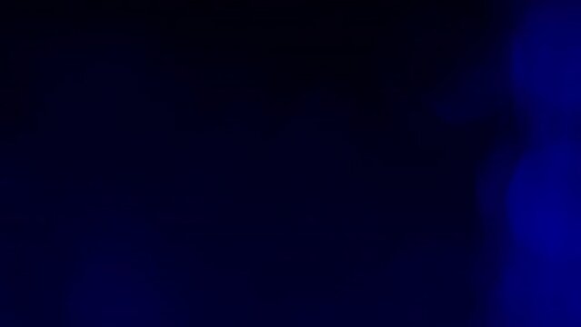 Police blue and red flashing blurred light