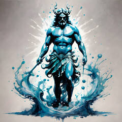 Poseidon, The God of The Sea