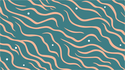 Wood lines pattern texture Illustration drawing eps10. Grunge. Colorful background with wavy lines. Hand drawn abstract waves. Vector illustration. Hand-drawn doodle. Seamless.
