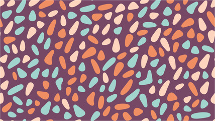 Stylish simple abstract background. Seamless leopard pattern. Bright summer print. Seamless pattern. Handcrafted artistic style. Hand drawn Abstract pattern. Vector illustration.