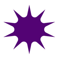 Retro geometric abstract shape elements