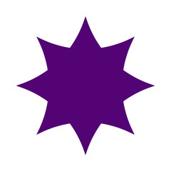 Retro geometric abstract shape elements