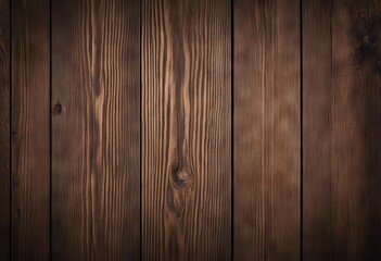 Fototapeta premium Vector Illustration of a rustic dark brown coloured wooden or timber textured effect empty blank grunge texture horizontal backgrounds stock illustrationBackgrounds Textured Wood Material Chocolate