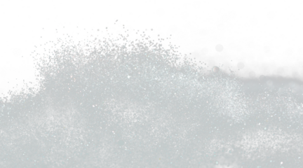 Explosion metallic silver glitter sparkle. Silver Glitter powder spark blink celebrate, blur foil explode in air, fly white glitters particle. Black background isolated, selective focus Blur bokeh