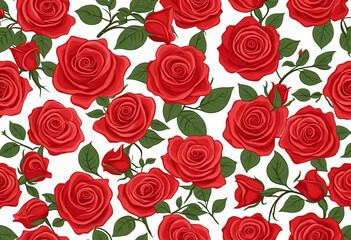 Crimson Flower Backdrop
