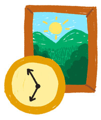 drawing icon symbol business morning time