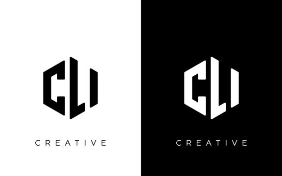 CLI Letter Initial Logo Design Template Vector Illustration