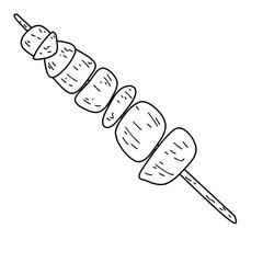 Indonesian food sate