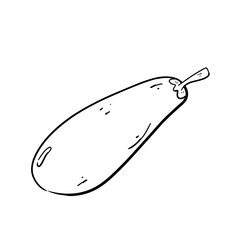 Eggplant outline 