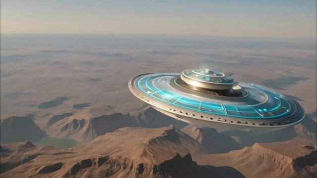 Alien Flying Ship