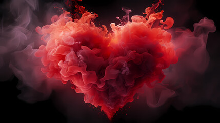 Obraz premium Valentine's Day, hearts, Valentine's Day background, wedding background, blank copy space