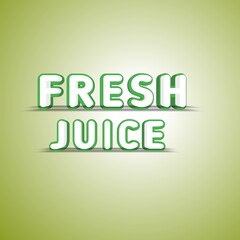 A 3d typography text design