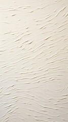 White textured painting white textured wall art cream - Generative AI