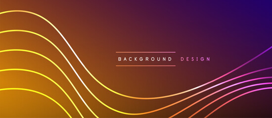Dynamic wave geometric design. Vector Illustration For Wallpaper, Banner, Background, Card, Book Illustration, landing page