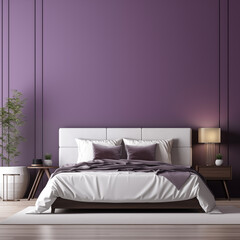 Regal Purple Bedroom