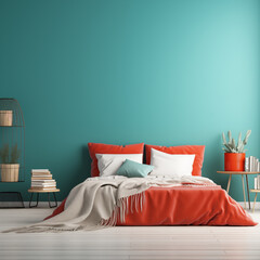 Turquoise Serenity Bedroom