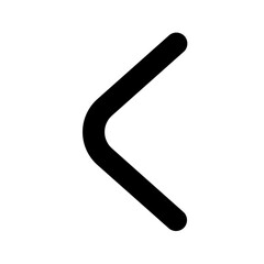 Chevron left Duotone Icon