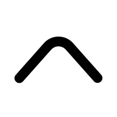 Chevron Top Duotone Icon