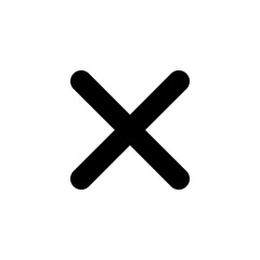 Cross Small Duotone Icon